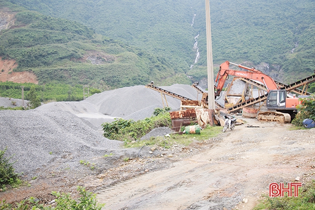 50 mỏ khoáng sản ở Hà Tĩnh hết thời hạn khai thác nhưng không làm thủ tục đóng cửa mỏ